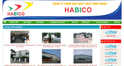 Desktop Screenshot of habicovn.com